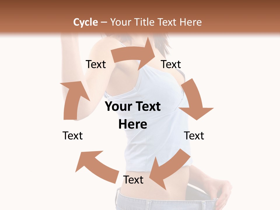 Stomach Happy Lost PowerPoint Template