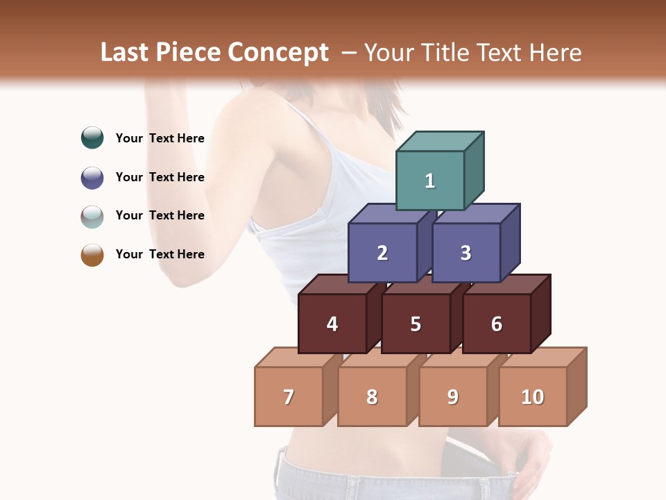 Stomach Happy Lost PowerPoint Template