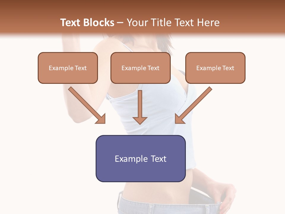 Stomach Happy Lost PowerPoint Template