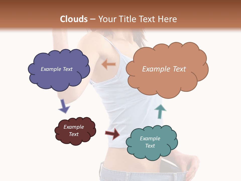 Stomach Happy Lost PowerPoint Template