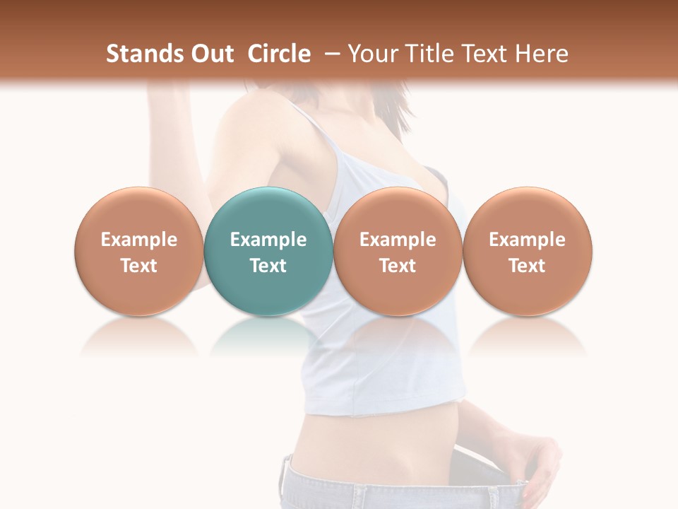 Stomach Happy Lost PowerPoint Template