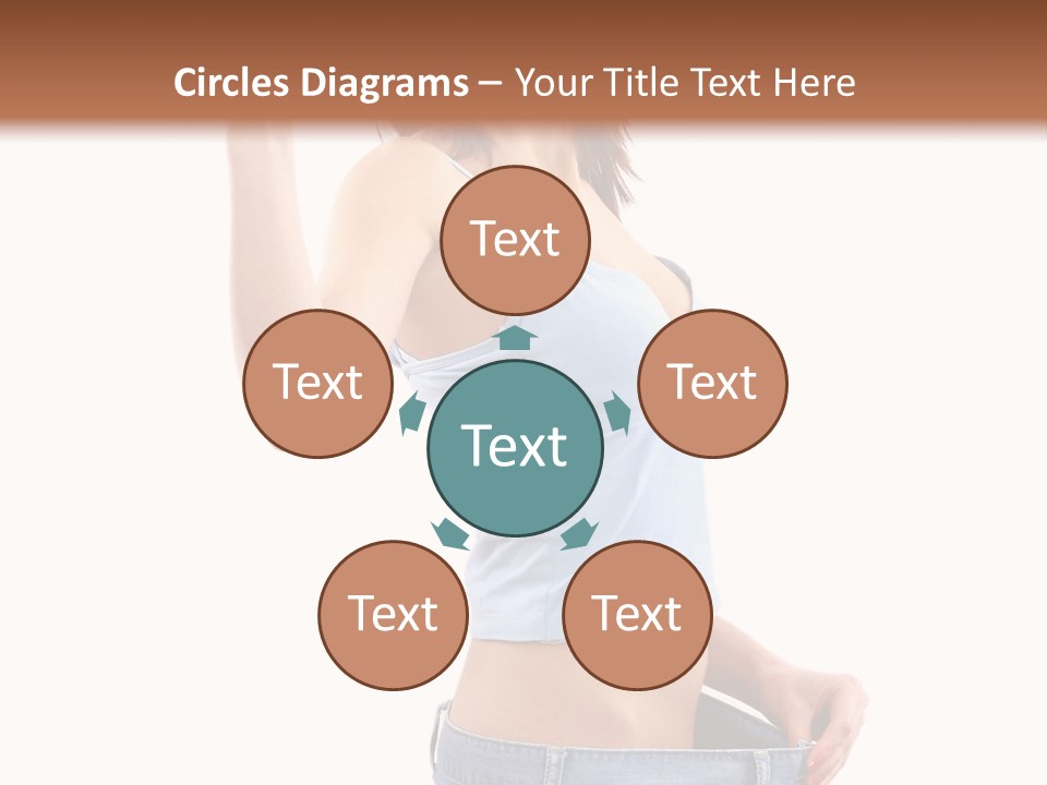 Stomach Happy Lost PowerPoint Template