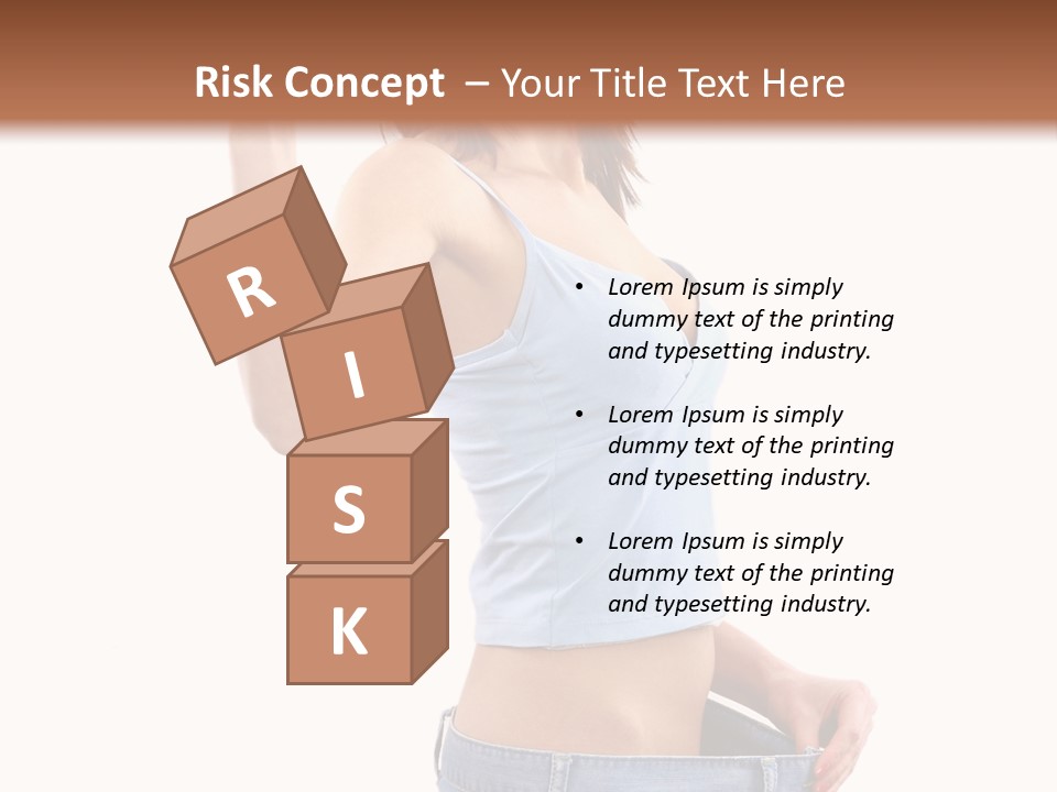 Stomach Happy Lost PowerPoint Template