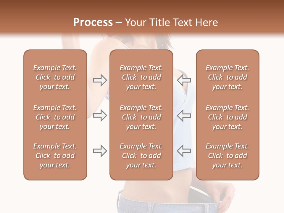Stomach Happy Lost PowerPoint Template