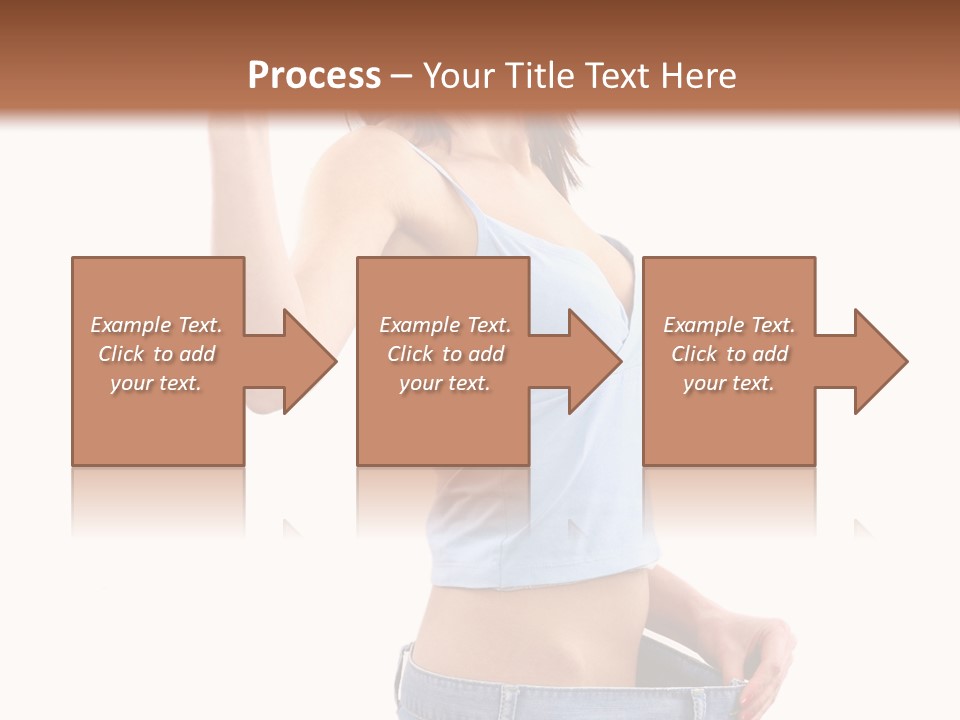 Stomach Happy Lost PowerPoint Template