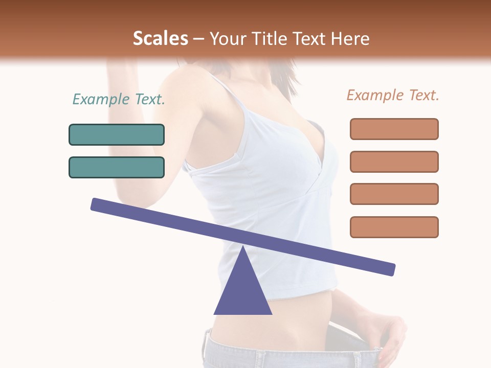 Stomach Happy Lost PowerPoint Template