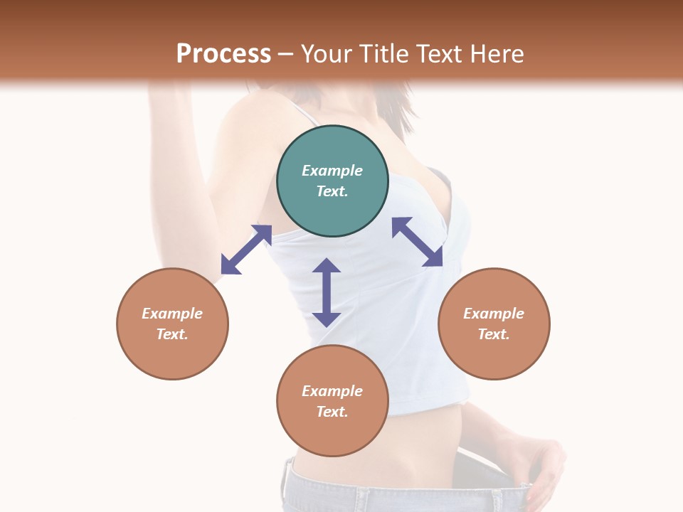 Stomach Happy Lost PowerPoint Template