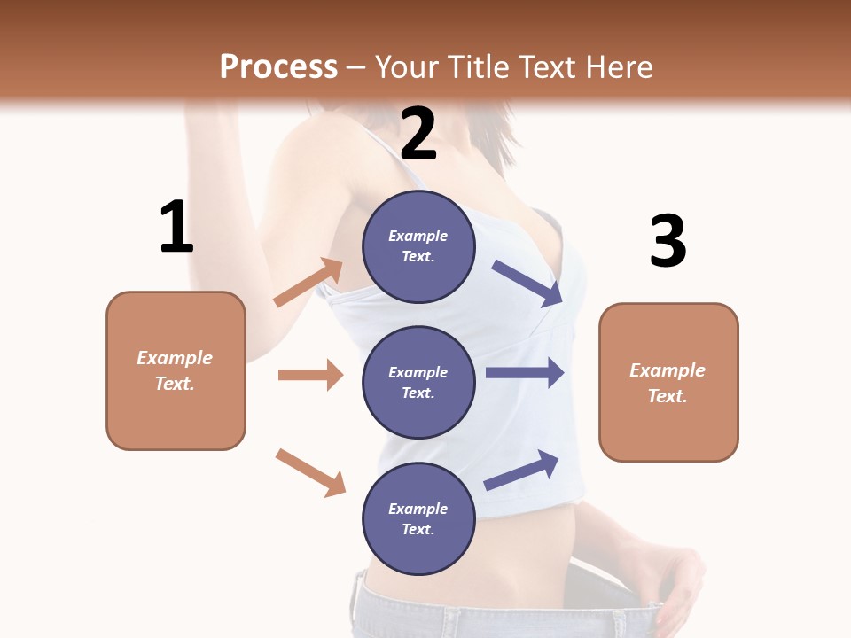 Stomach Happy Lost PowerPoint Template