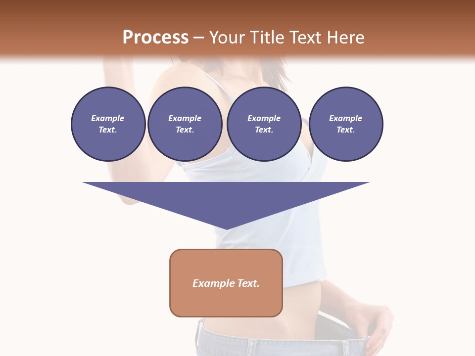 Stomach Happy Lost PowerPoint Template