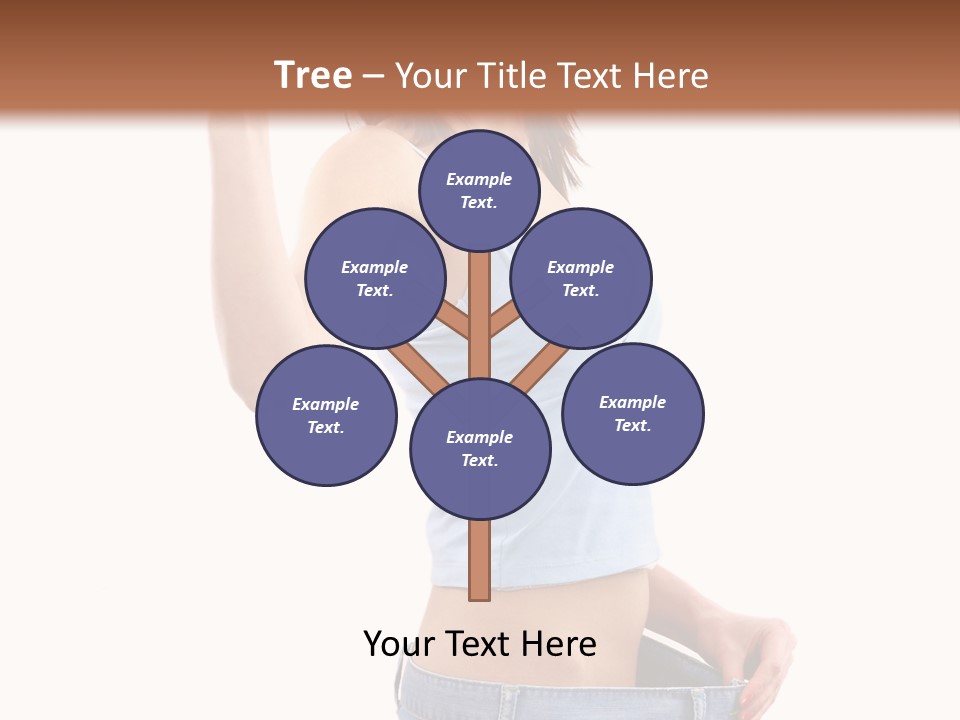 Stomach Happy Lost PowerPoint Template