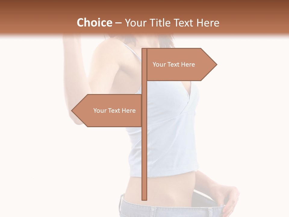 Stomach Happy Lost PowerPoint Template