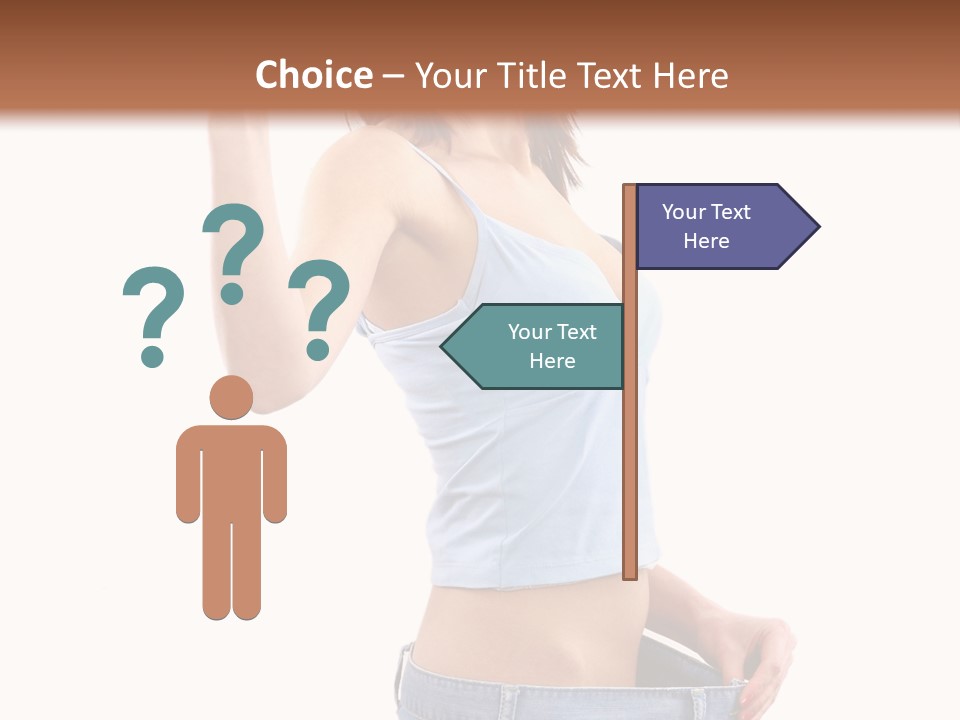 Stomach Happy Lost PowerPoint Template