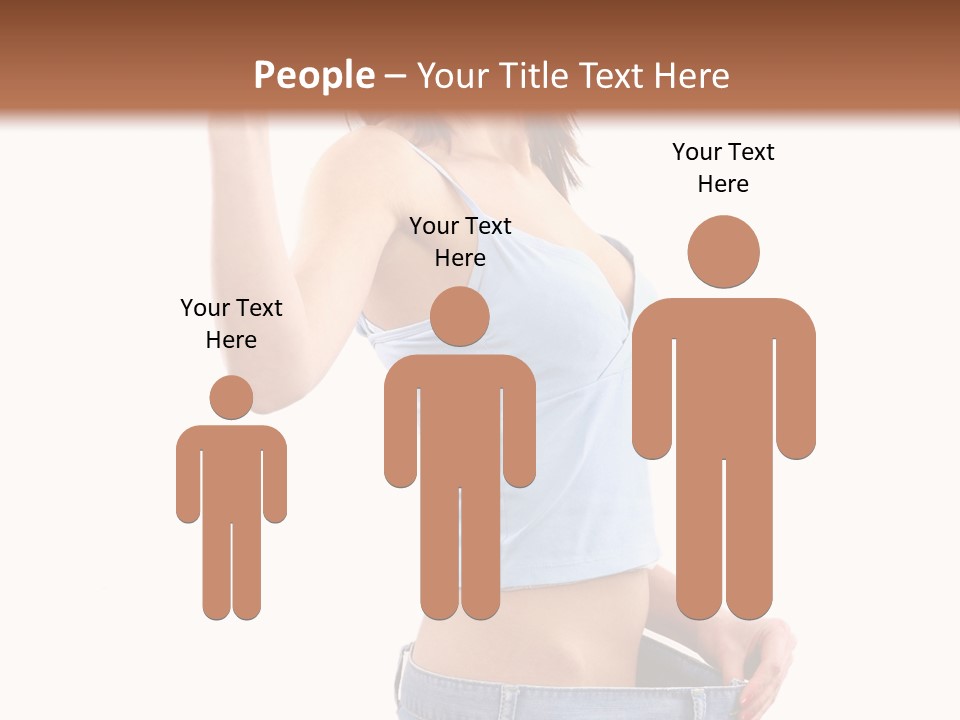 Stomach Happy Lost PowerPoint Template