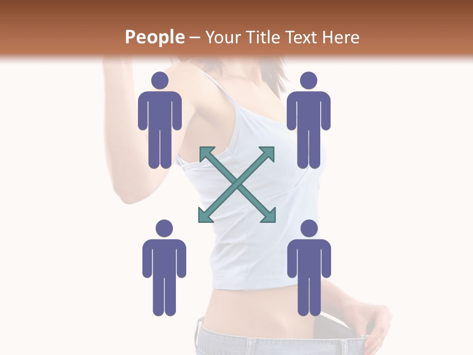 Stomach Happy Lost PowerPoint Template