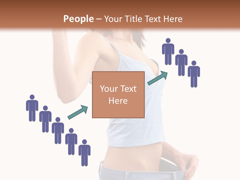 Stomach Happy Lost PowerPoint Template