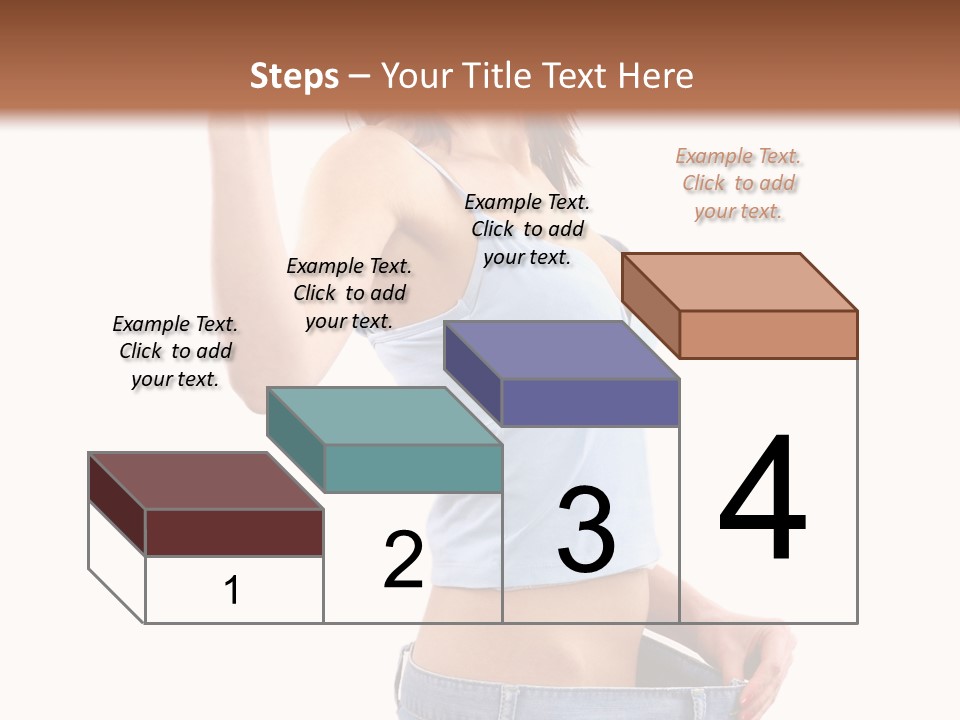 Stomach Happy Lost PowerPoint Template