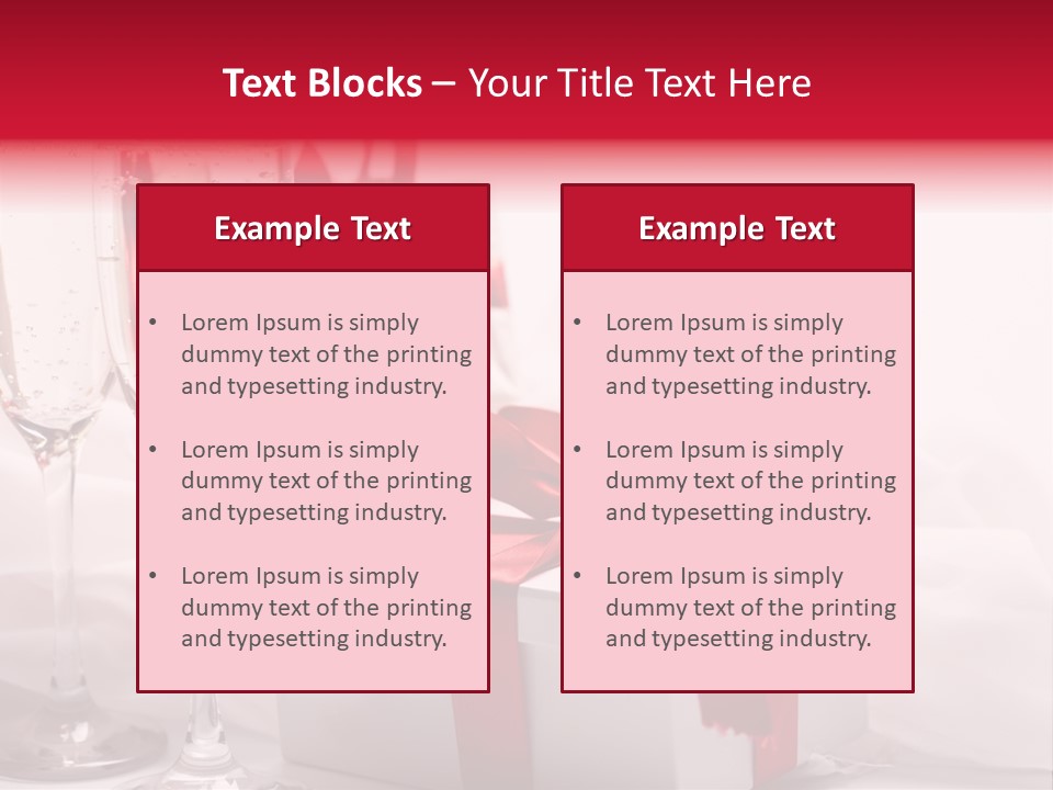 Bow Paper Object PowerPoint Template
