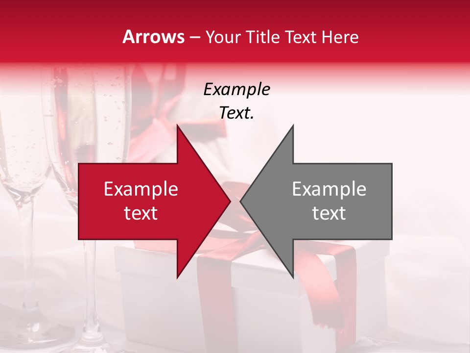 Bow Paper Object PowerPoint Template