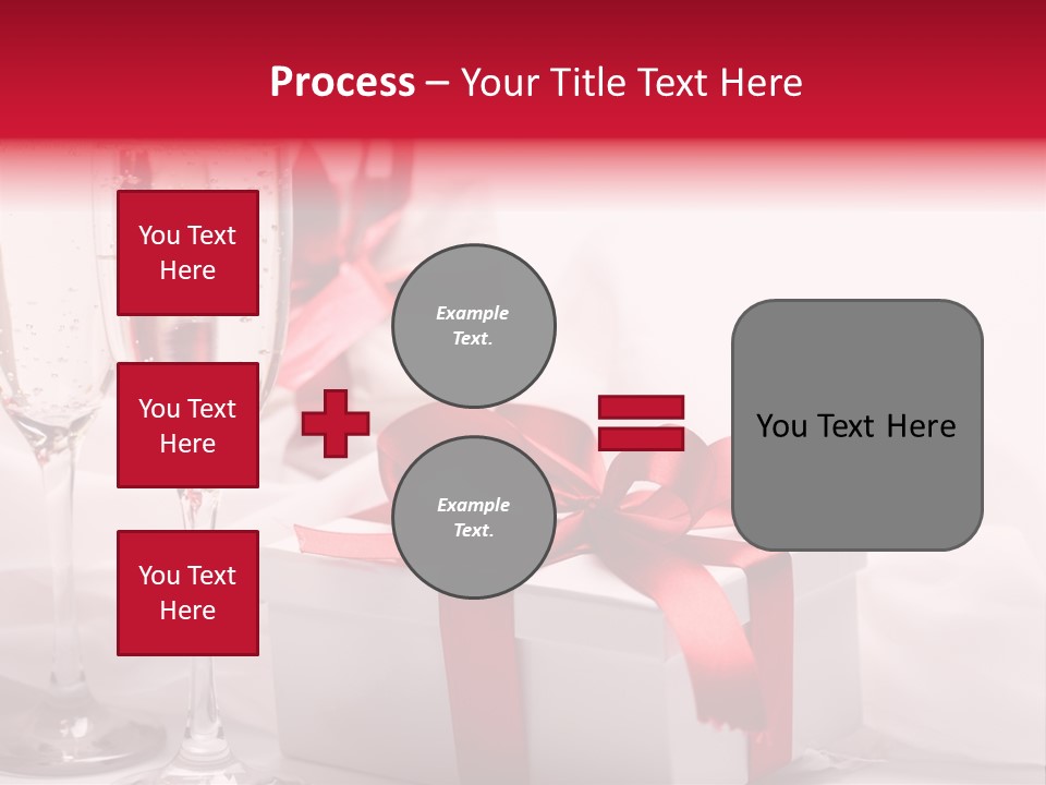 Bow Paper Object PowerPoint Template