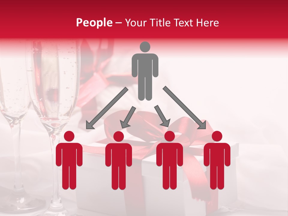 Bow Paper Object PowerPoint Template