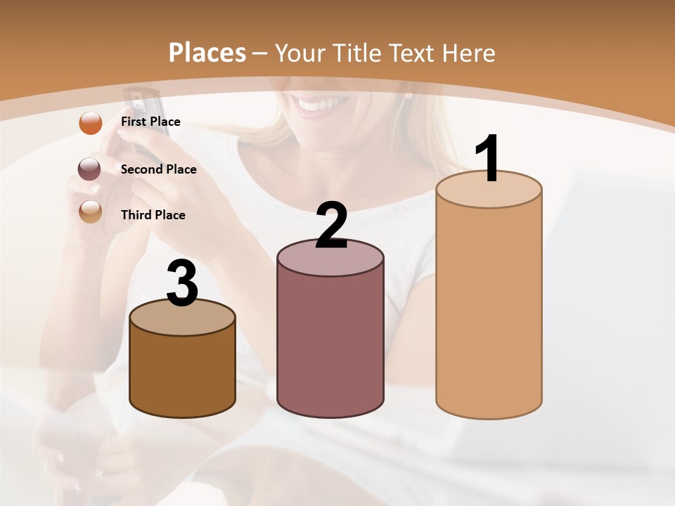 Revenge Emo Woman PowerPoint Template