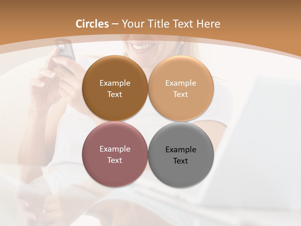 Revenge Emo Woman PowerPoint Template