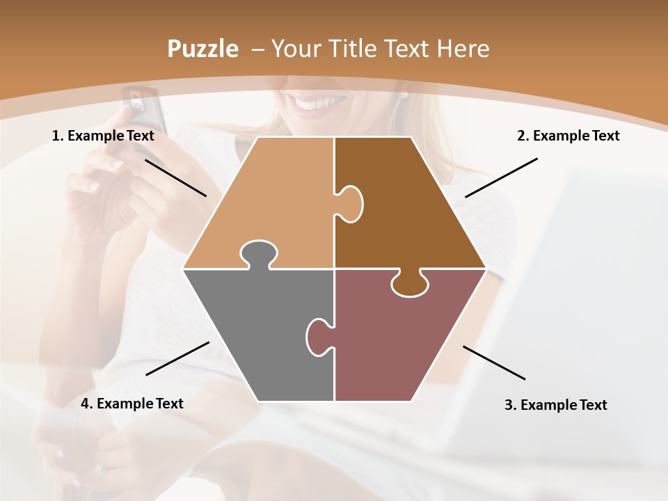 Revenge Emo Woman PowerPoint Template