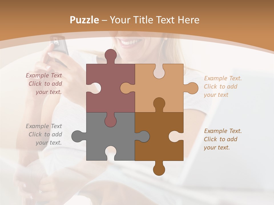 Revenge Emo Woman PowerPoint Template