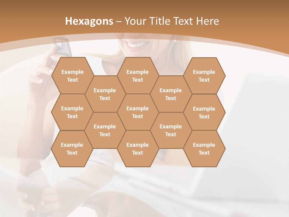 Revenge Emo Woman PowerPoint Template