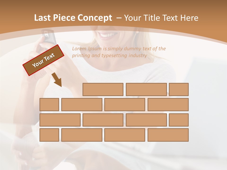 Revenge Emo Woman PowerPoint Template
