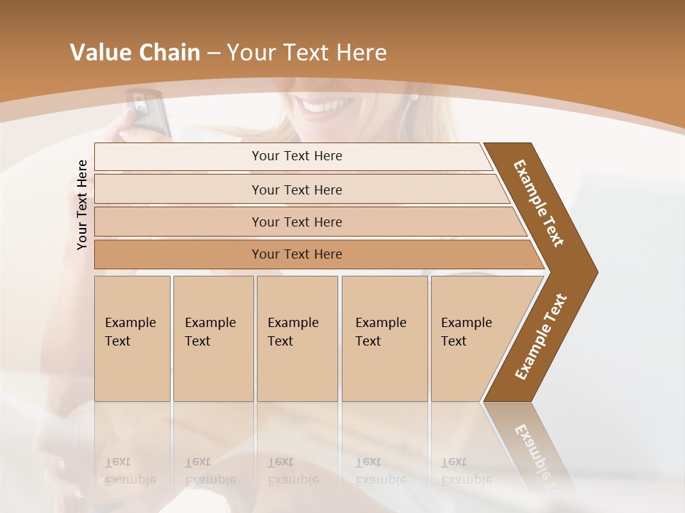 Revenge Emo Woman PowerPoint Template