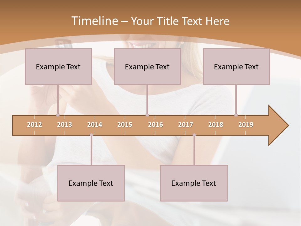 Revenge Emo Woman PowerPoint Template