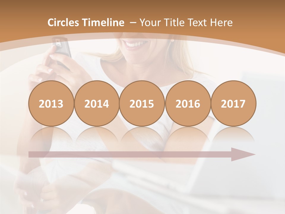 Revenge Emo Woman PowerPoint Template