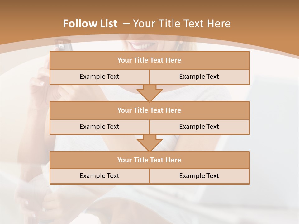 Revenge Emo Woman PowerPoint Template