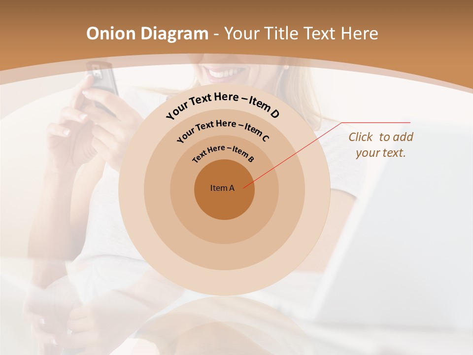 Revenge Emo Woman PowerPoint Template