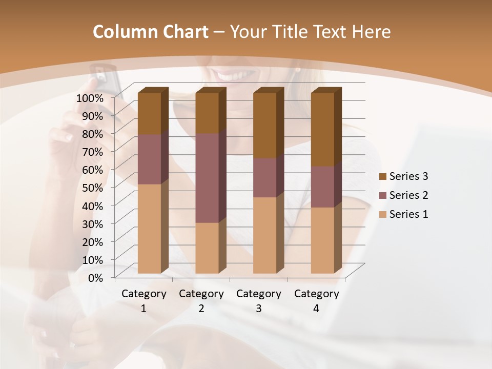 Revenge Emo Woman PowerPoint Template
