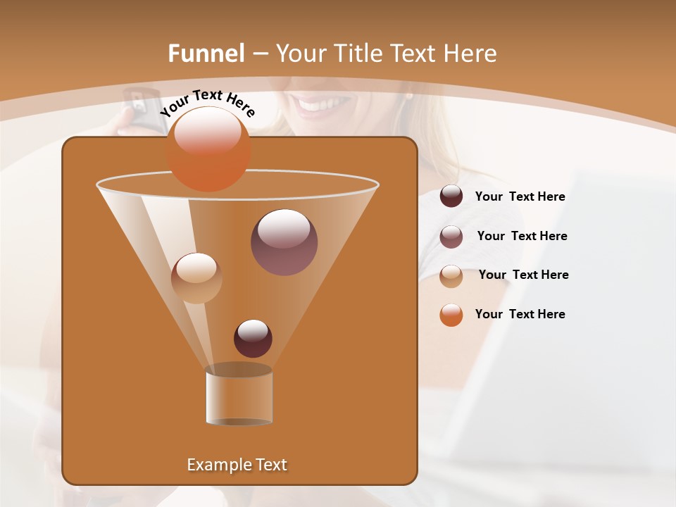 Revenge Emo Woman PowerPoint Template