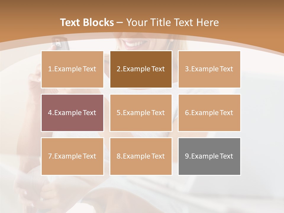 Revenge Emo Woman PowerPoint Template