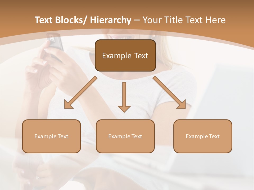 Revenge Emo Woman PowerPoint Template
