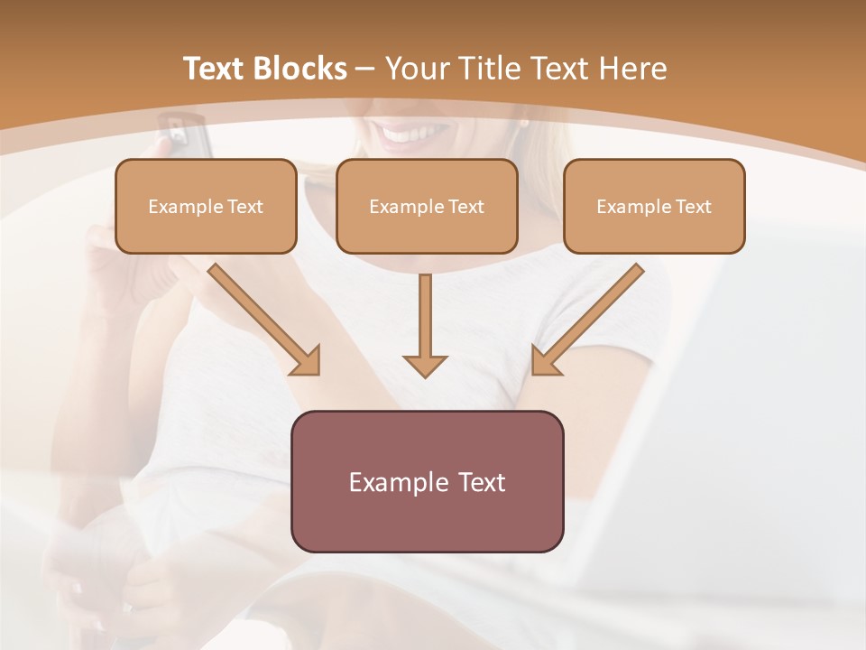Revenge Emo Woman PowerPoint Template