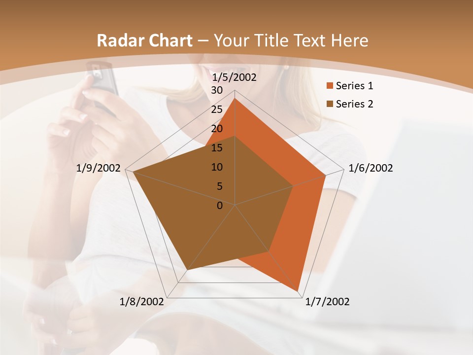 Revenge Emo Woman PowerPoint Template