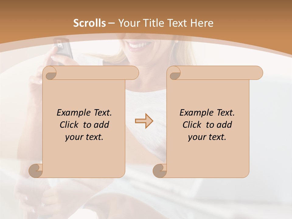 Revenge Emo Woman PowerPoint Template