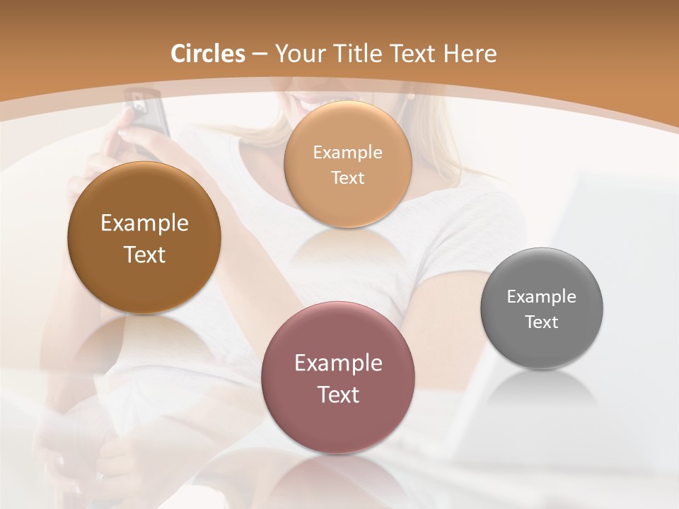 Revenge Emo Woman PowerPoint Template