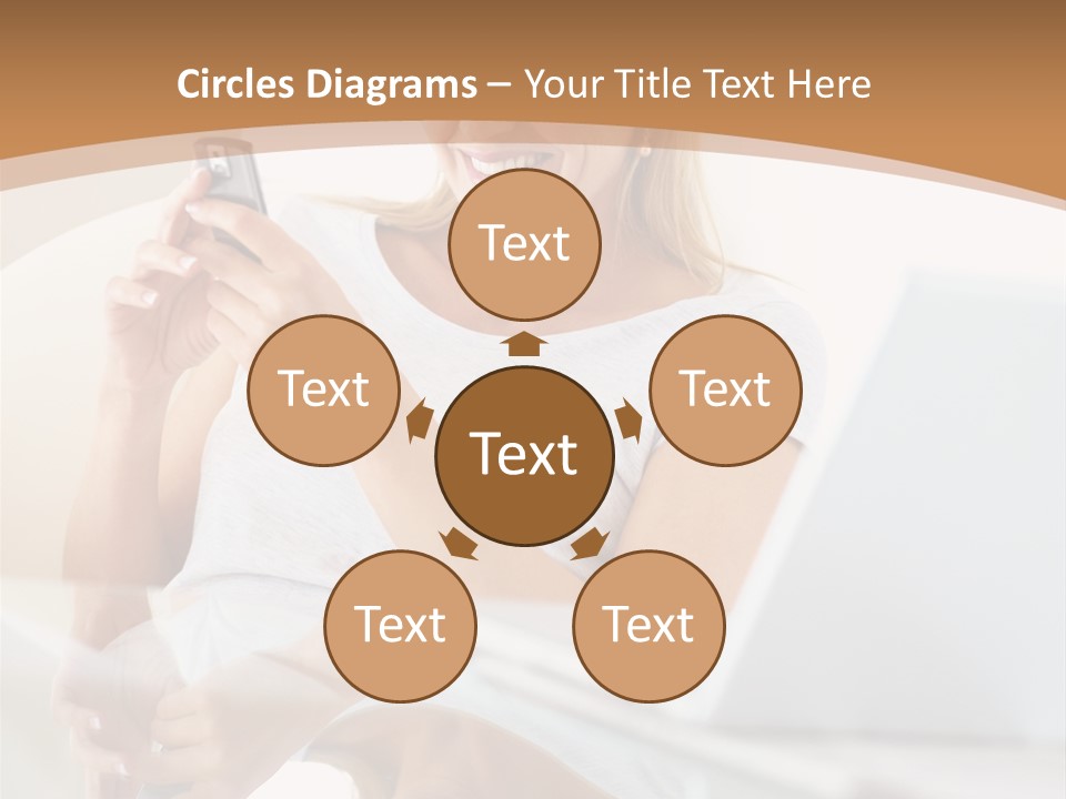 Revenge Emo Woman PowerPoint Template