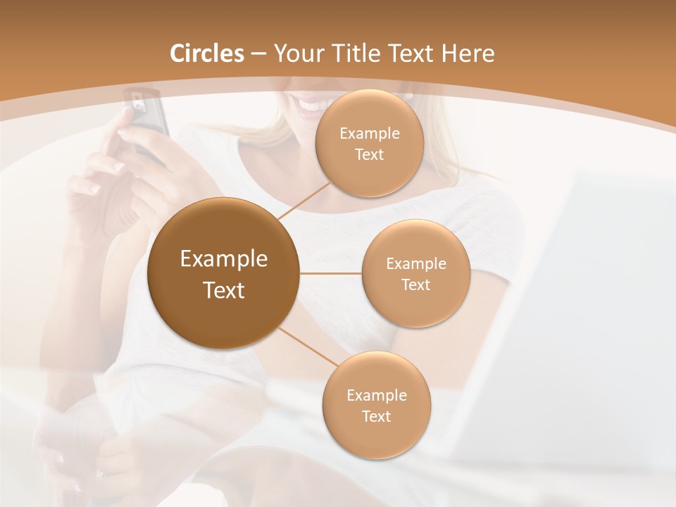 Revenge Emo Woman PowerPoint Template