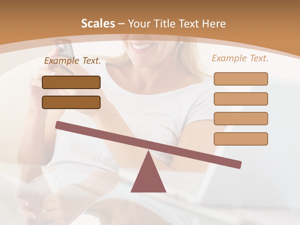 Revenge Emo Woman PowerPoint Template