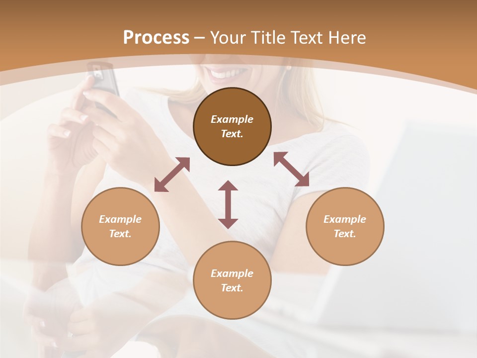Revenge Emo Woman PowerPoint Template