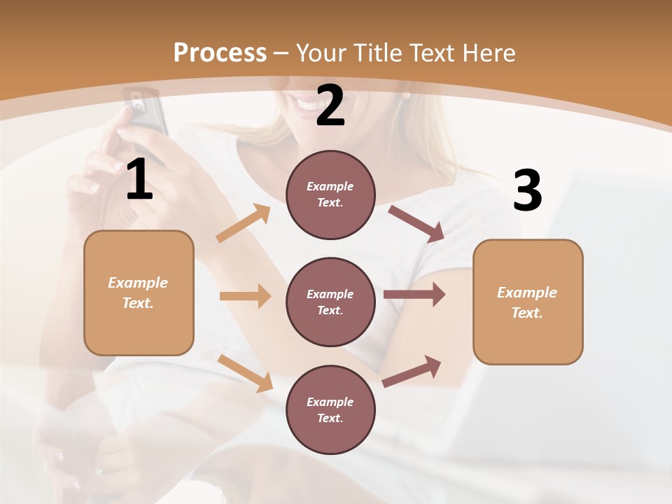 Revenge Emo Woman PowerPoint Template