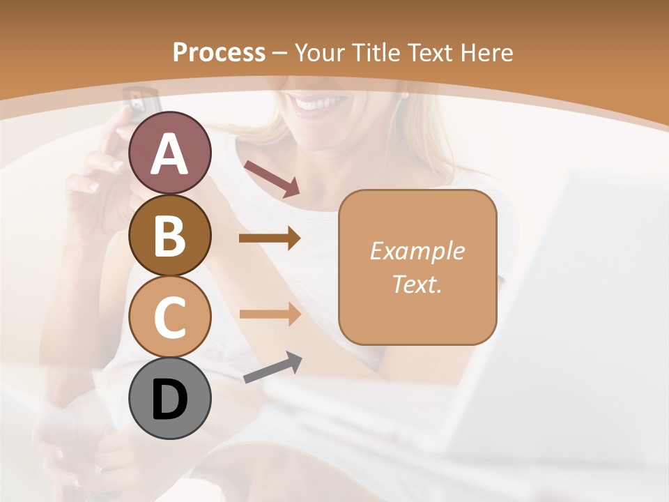 Revenge Emo Woman PowerPoint Template