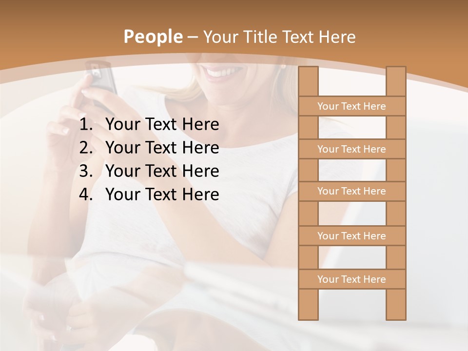 Revenge Emo Woman PowerPoint Template